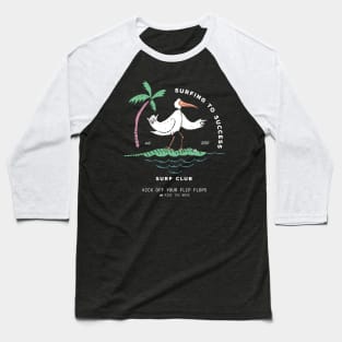 Surfing To Success Baseball T-Shirt